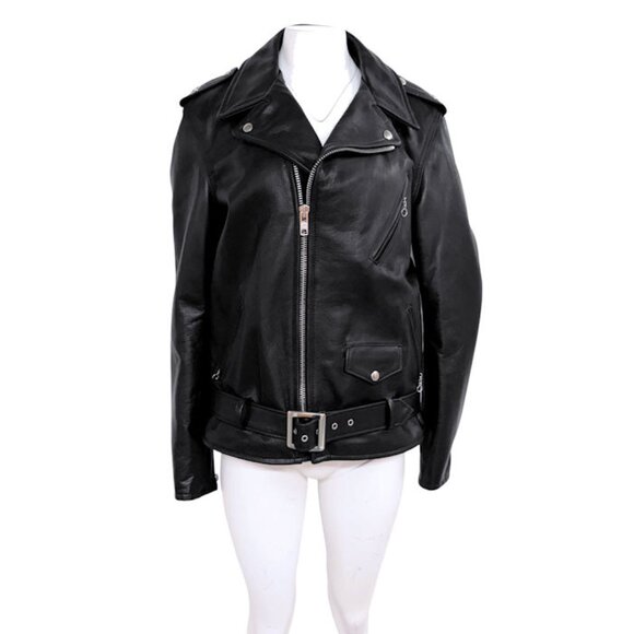 SCHOTT BROS PERFECTO Genuine Steerhide Leather Biker Jacket - Picture 1 of 15